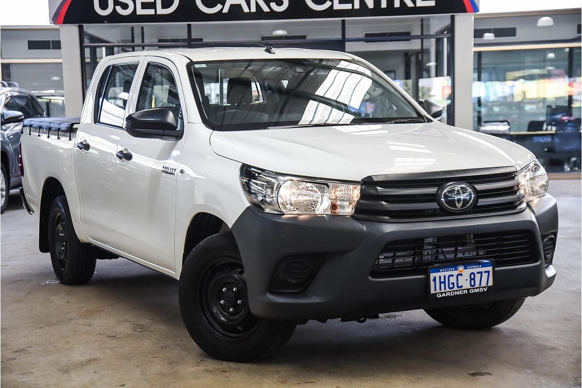 2021 Toyota Hilux Workmate TGN121R Rear Wheel Drive