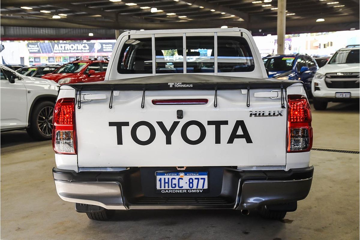 2021 Toyota Hilux Workmate TGN121R Rear Wheel Drive