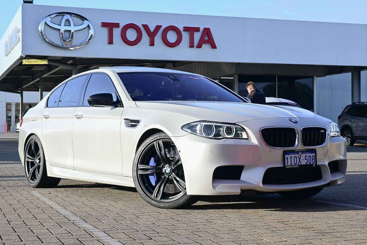 2015 BMW M5 White Shadow F10 LCI