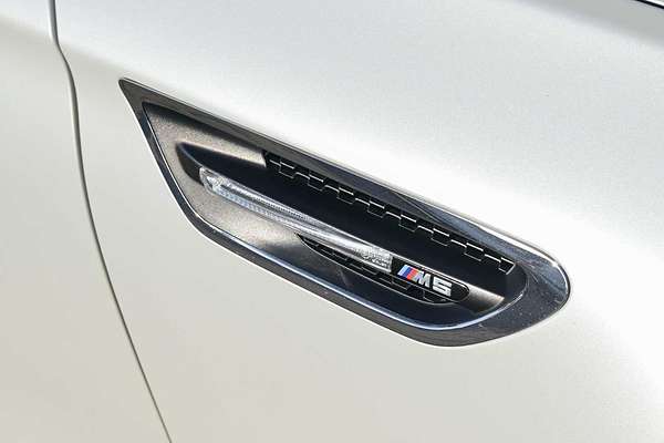 2015 BMW M5 White Shadow F10 LCI