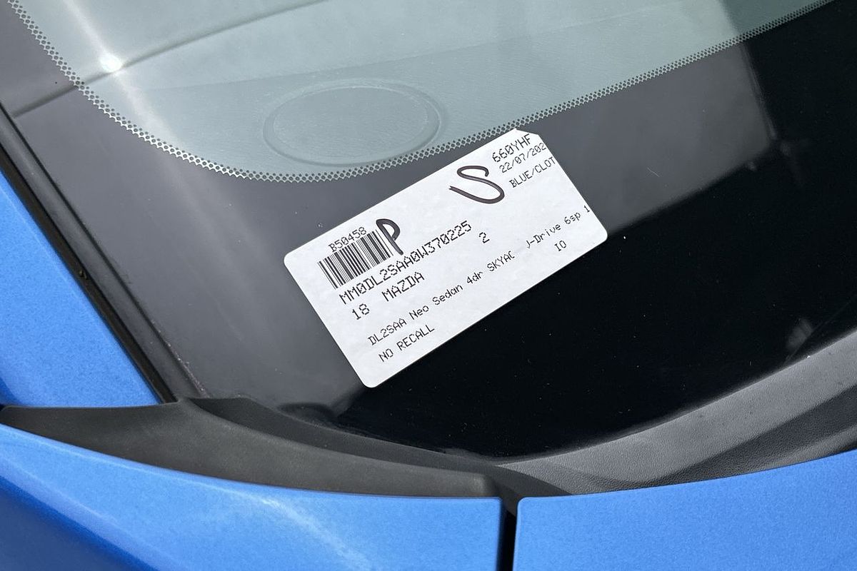 2018 Mazda 2 Neo DL Series