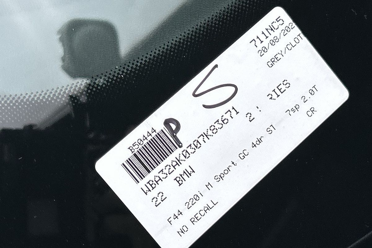 2022 BMW 2 Series 220i M Sport F44