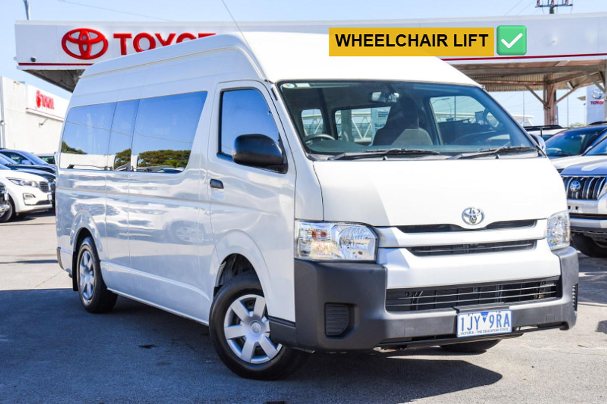 2017 Toyota Hiace Commuter KDH223R ELWB High Roof