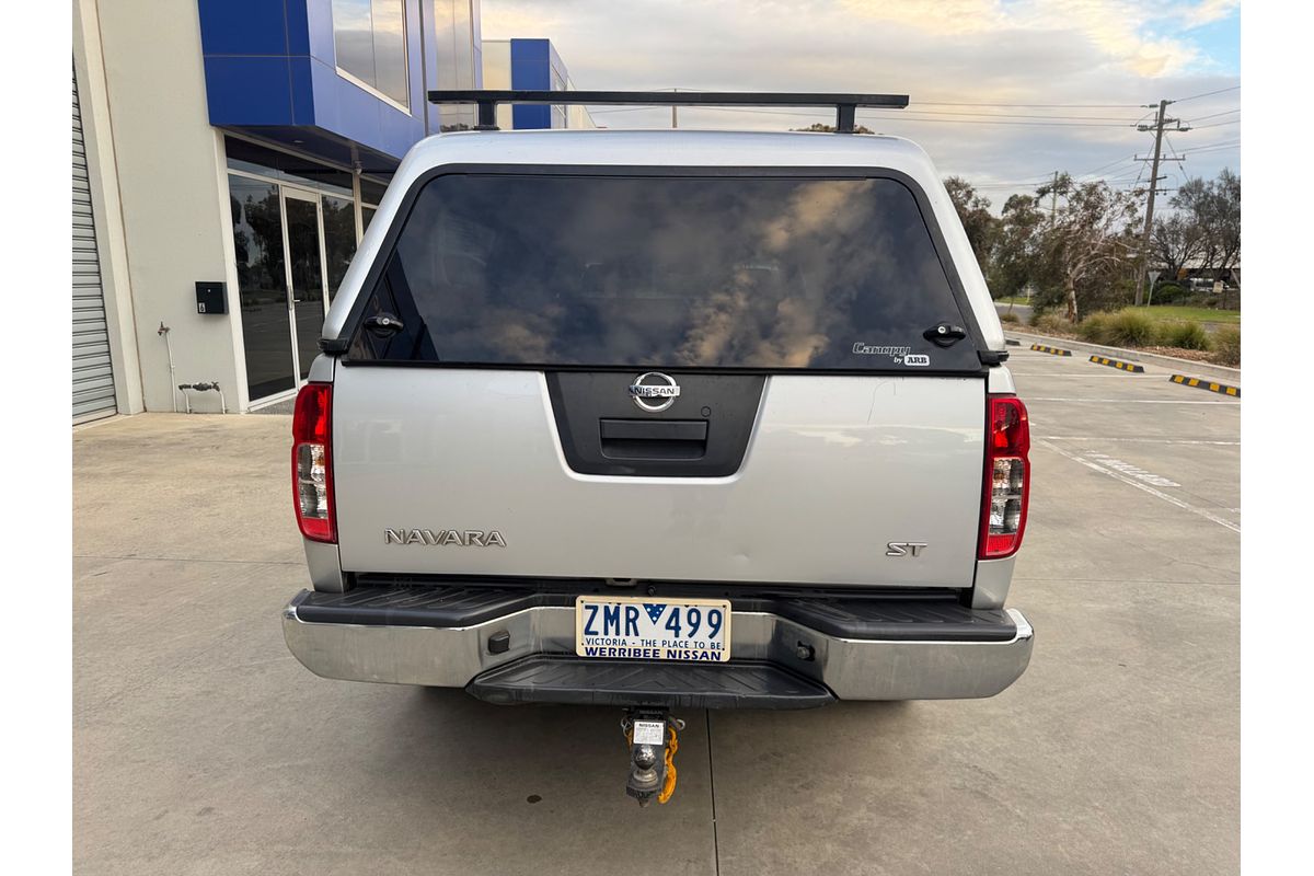2012 Nissan Navara ST D40 Series 6 4X4