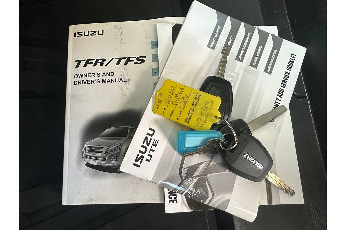 2018 Isuzu D-MAX SX (4x4) TF MY18 4X4
