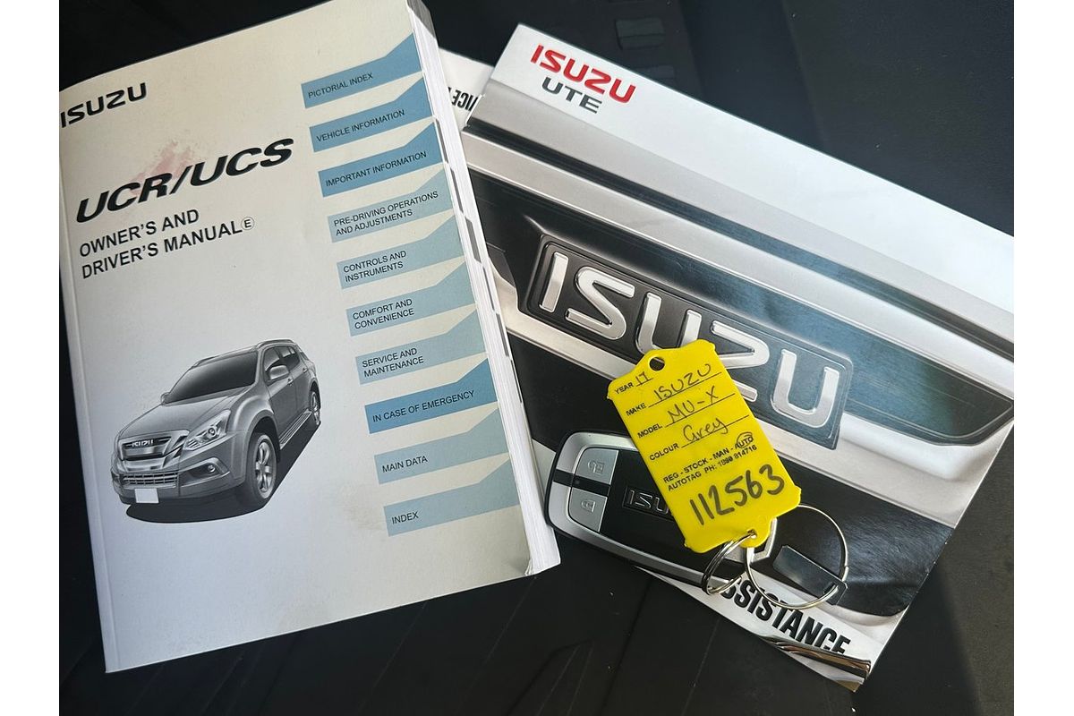 2017 Isuzu MU-X UC MY17