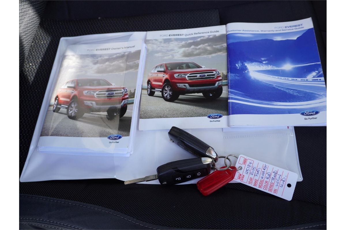 2015 Ford Everest Trend UA 3.2L