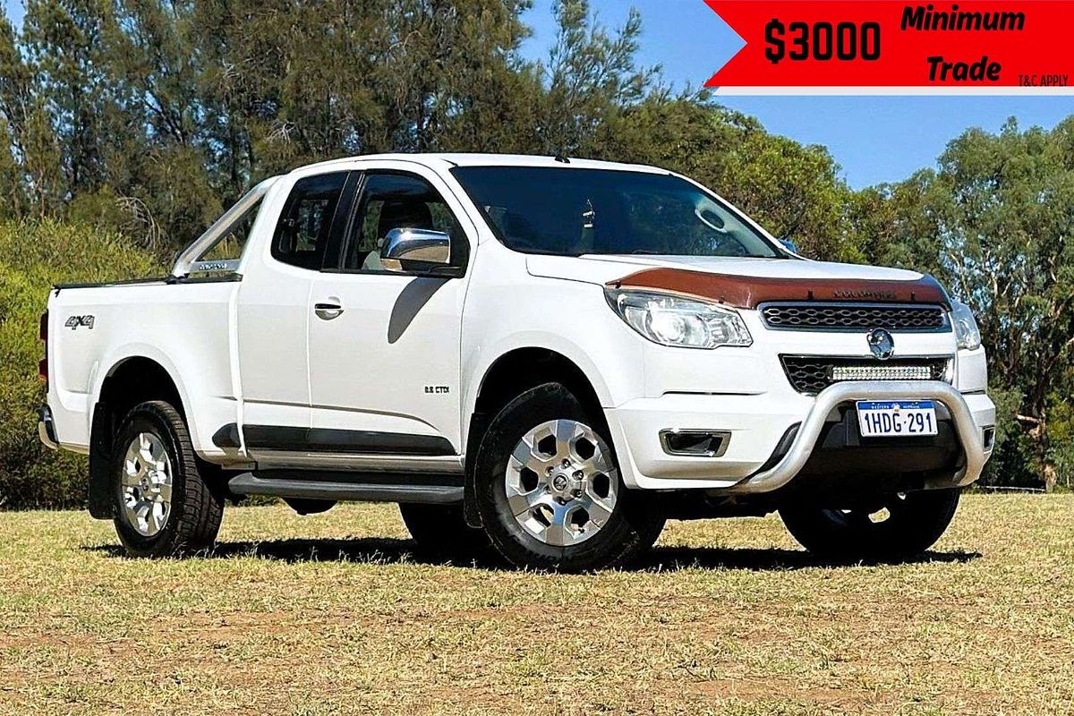 2014 Holden Colorado LTZ RG 4X4