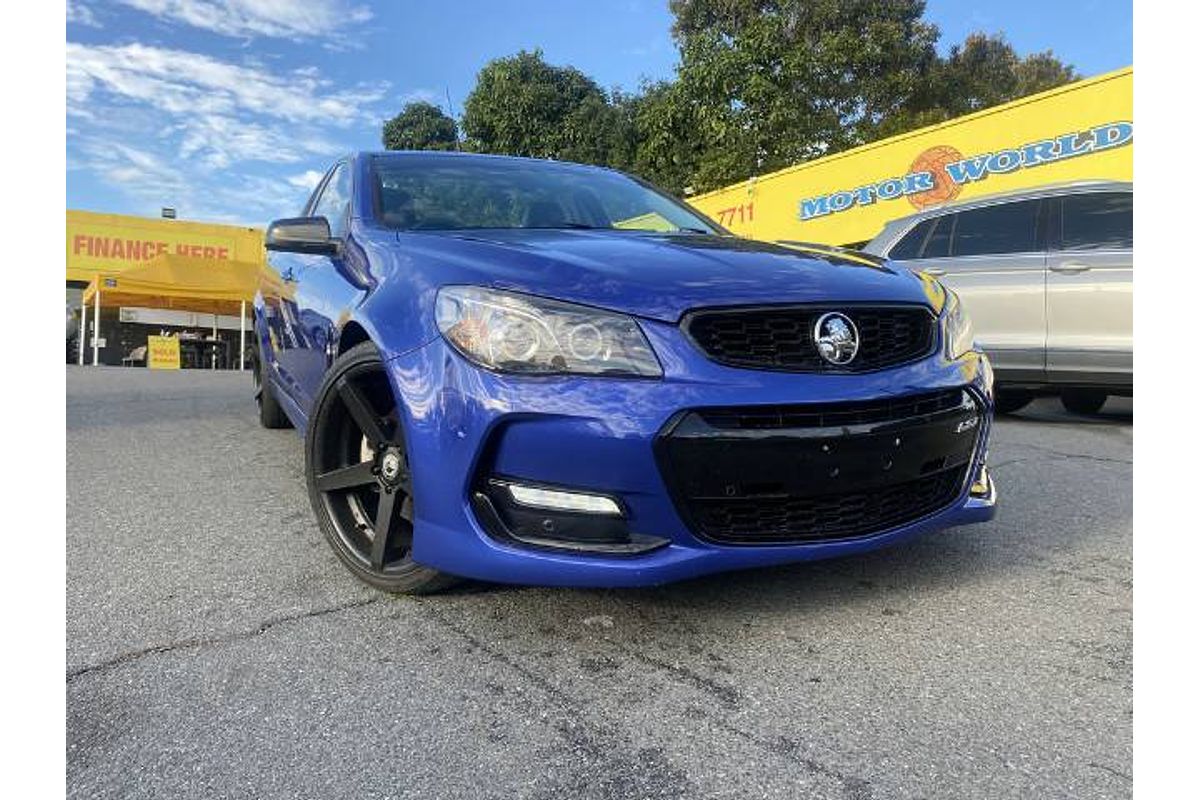 2016 Holden Ute SS Black VF Series II Rear Wheel Drive