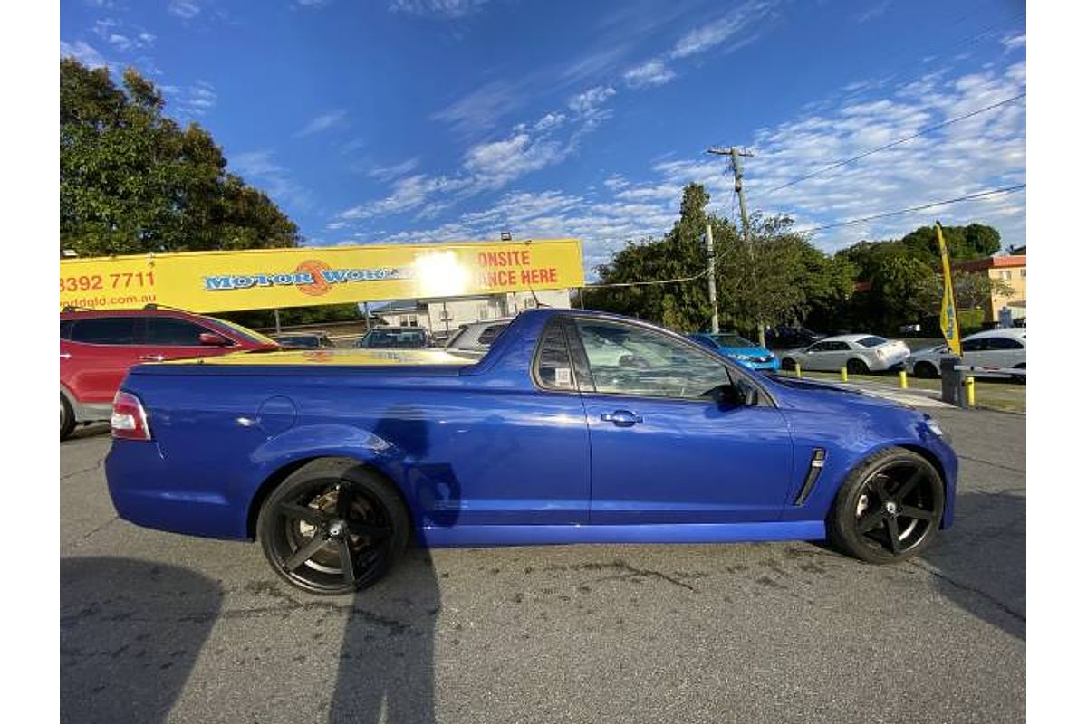 2016 Holden Ute SS Black VF Series II Rear Wheel Drive