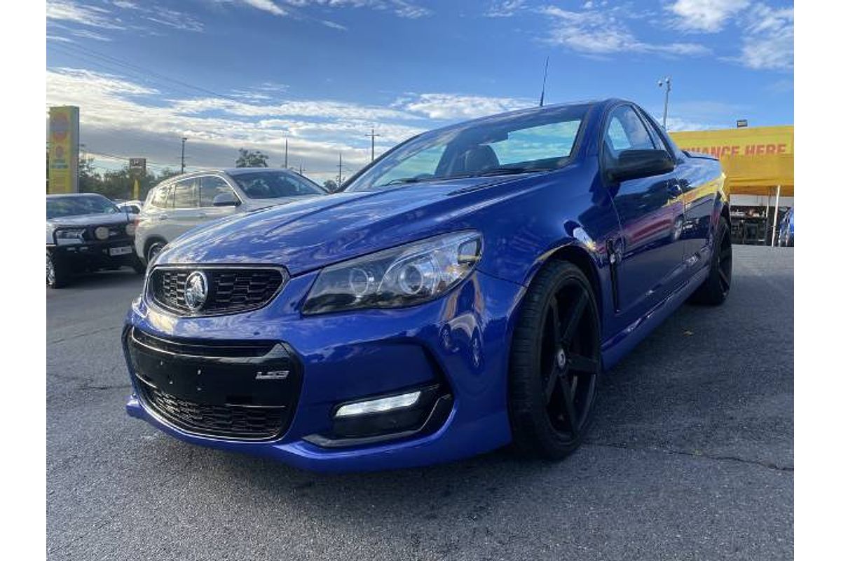2016 Holden Ute SS Black VF Series II Rear Wheel Drive