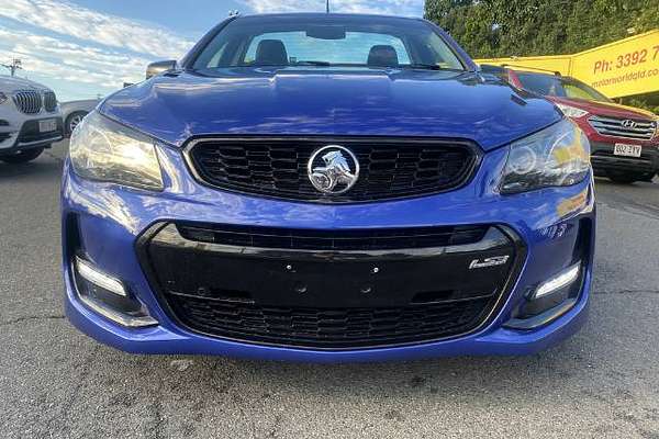 2016 Holden Ute SS Black VF Series II Rear Wheel Drive