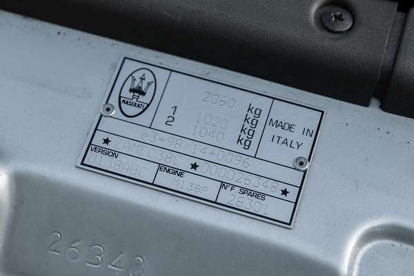 2006 Maserati Gransport  M138