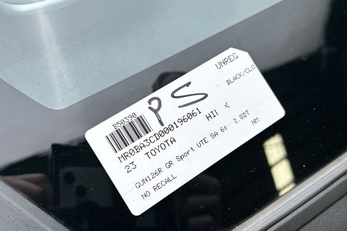 2023 Toyota Hilux GR Sport GUN126R 4X4