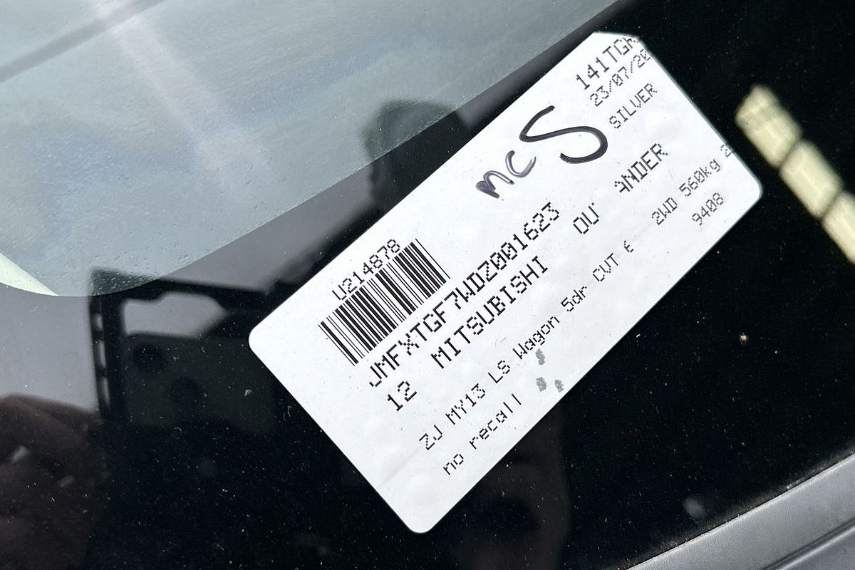2012 Mitsubishi Outlander LS ZJ