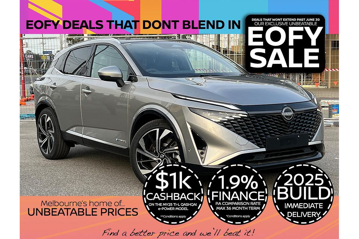2025 Nissan QASHQAI Ti-L e-POWER J12