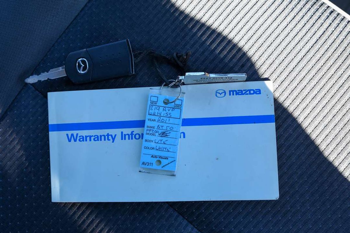 2011 Mazda BT-50 DX UN