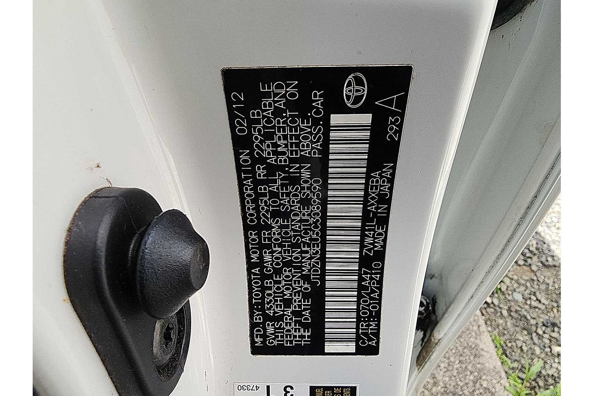 2012 Toyota Prius V Five