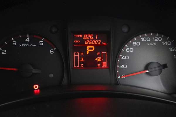 2013 Isuzu D-MAX SX High Ride Rear Wheel Drive