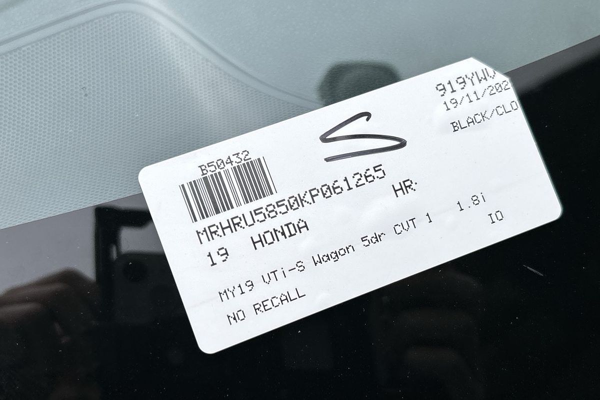 2019 Honda HR-V VTi-S