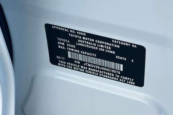 2017 Toyota Landcruiser GX VDJ200R