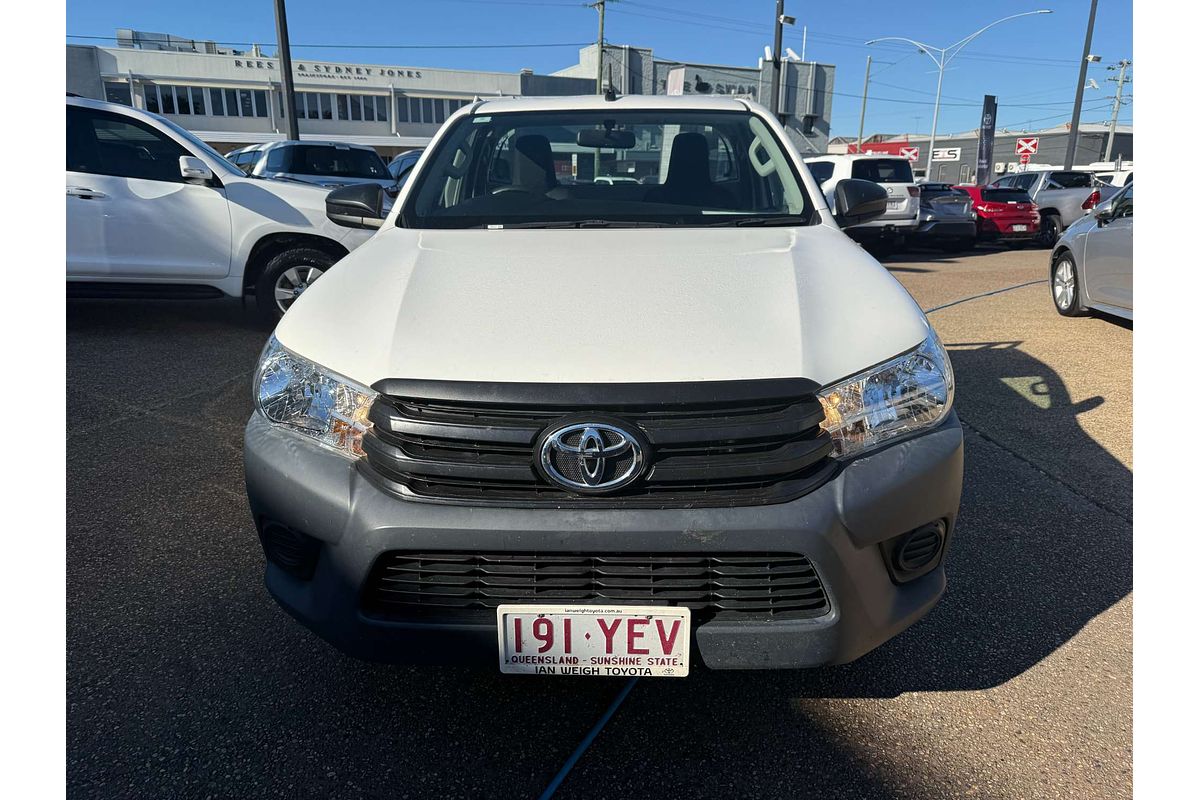 2018 Toyota Hilux Workmate TGN121R Rear Wheel Drive