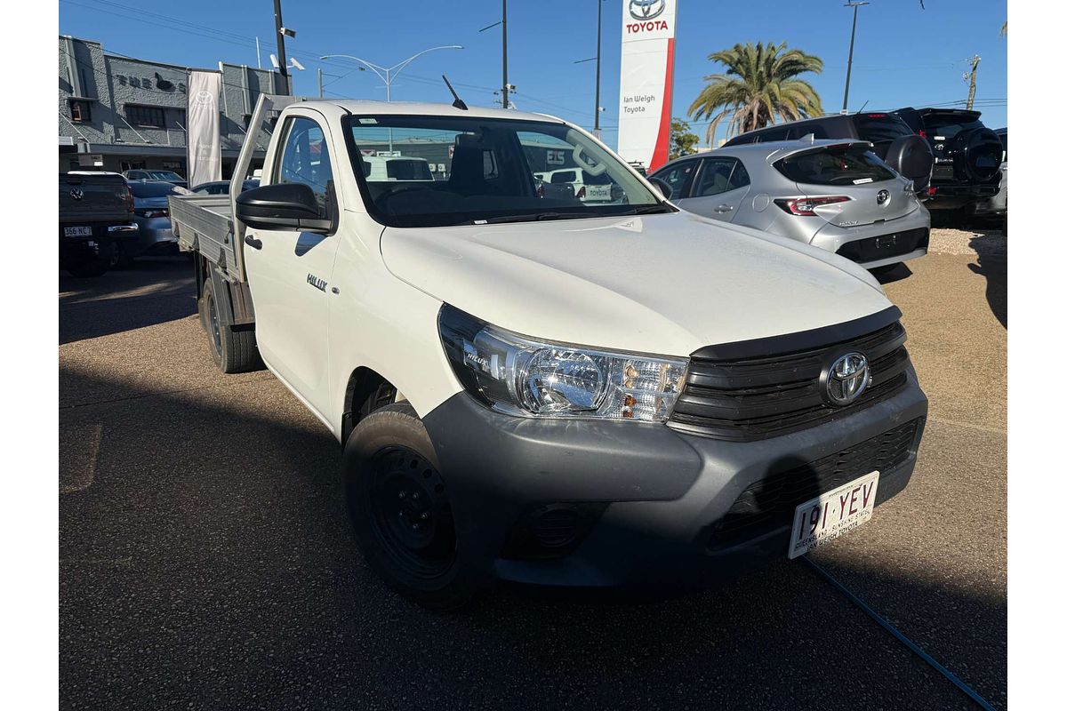 2018 Toyota Hilux Workmate TGN121R Rear Wheel Drive