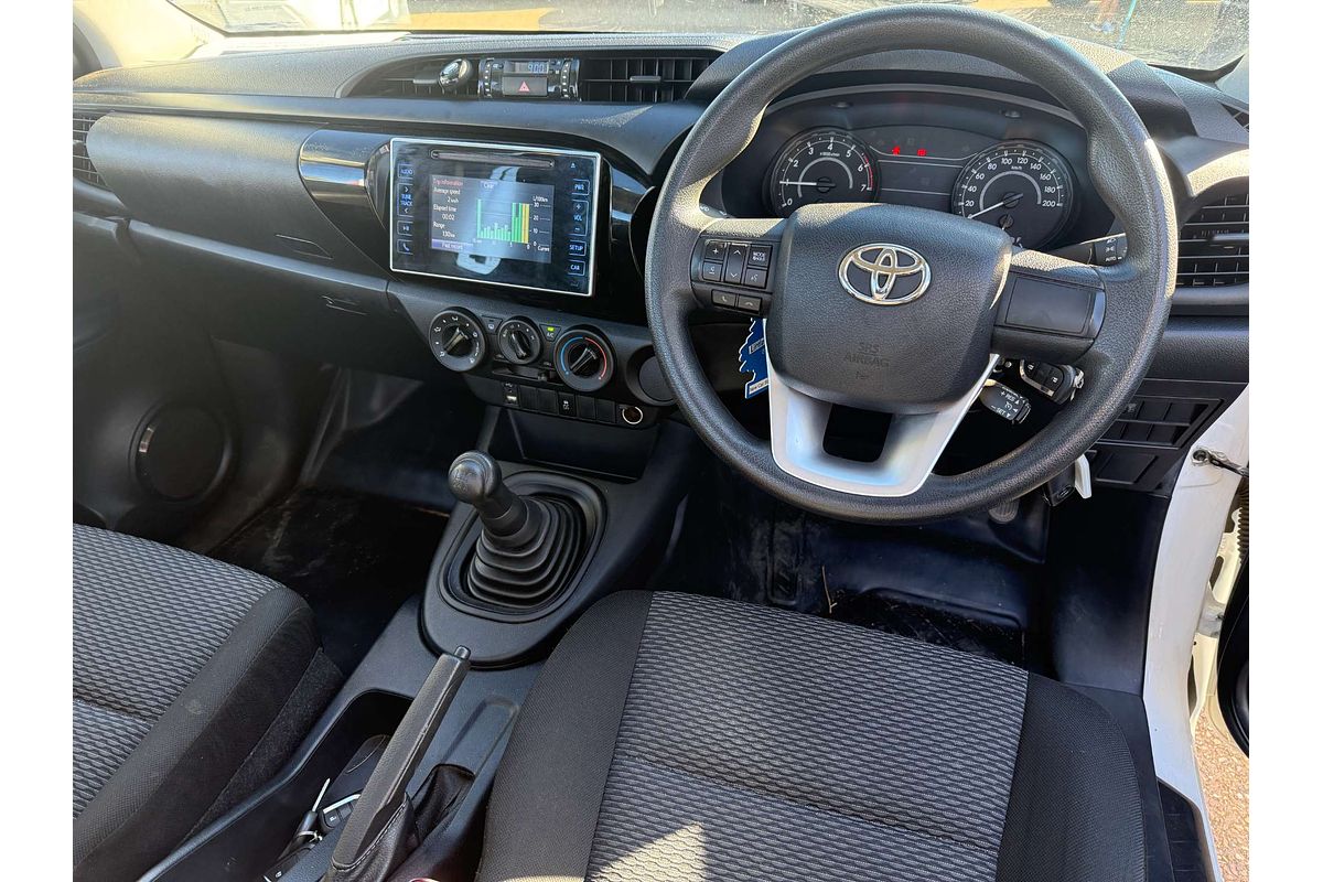 2018 Toyota Hilux Workmate TGN121R Rear Wheel Drive