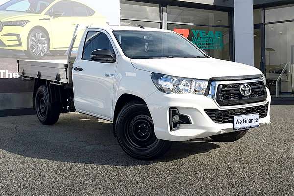 2018 Toyota Hilux Workmate TGN121R Rear Wheel Drive