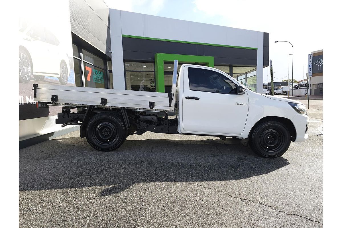 2018 Toyota Hilux Workmate TGN121R Rear Wheel Drive