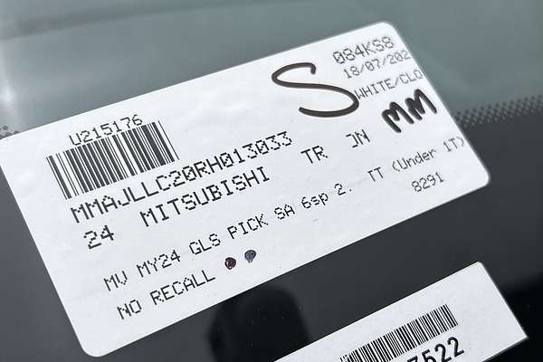 2024 Mitsubishi Triton GLS MV 4X4