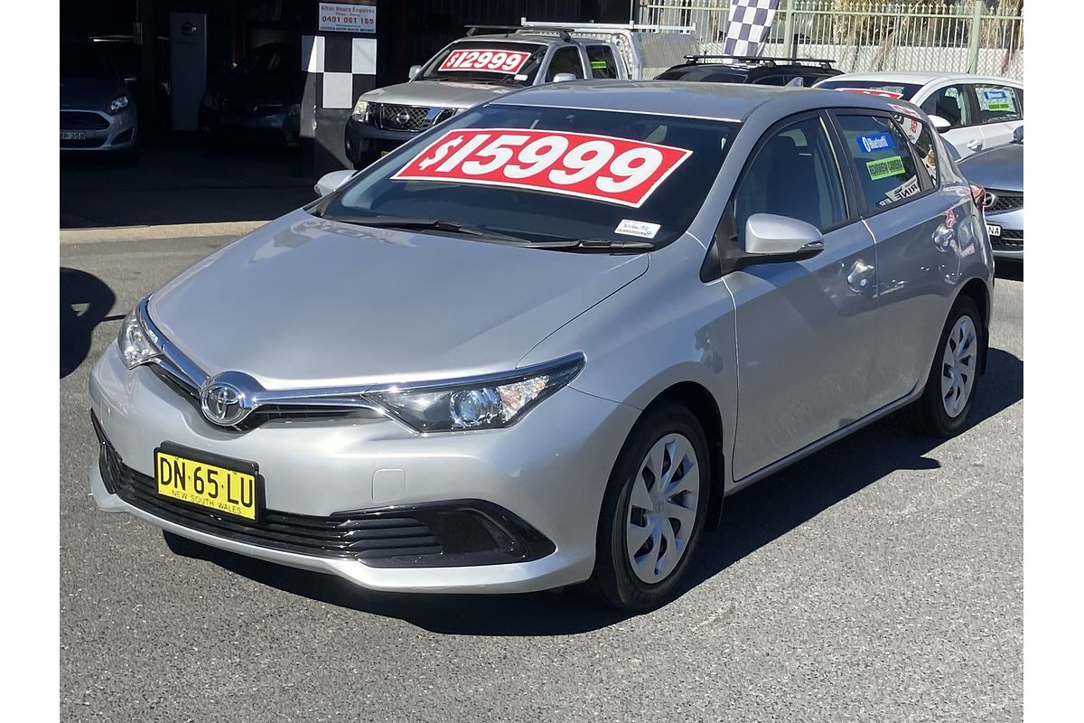 2017 Toyota Corolla Ascent ZRE182R MY17