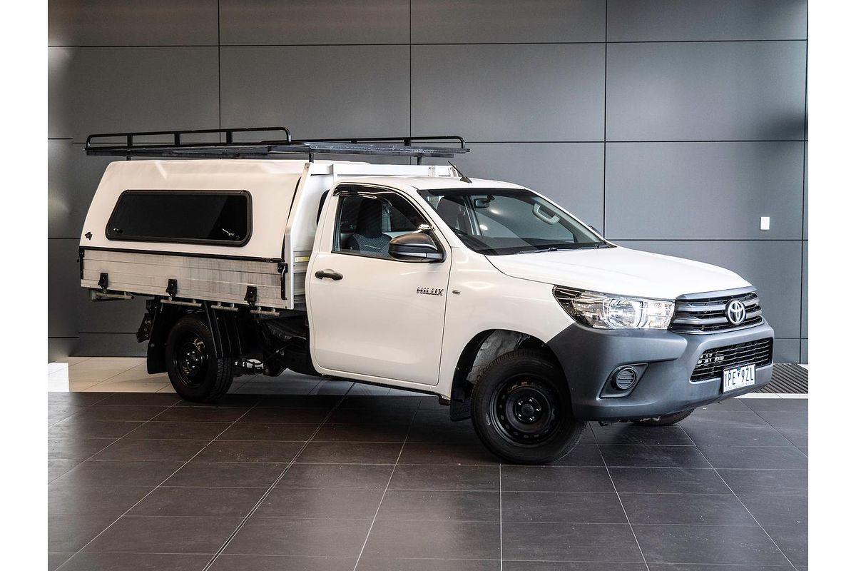 2019 Toyota Hilux Workmate TGN121R Rear Wheel Drive