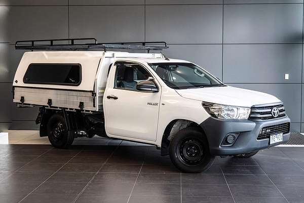 2019 Toyota Hilux Workmate TGN121R Rear Wheel Drive