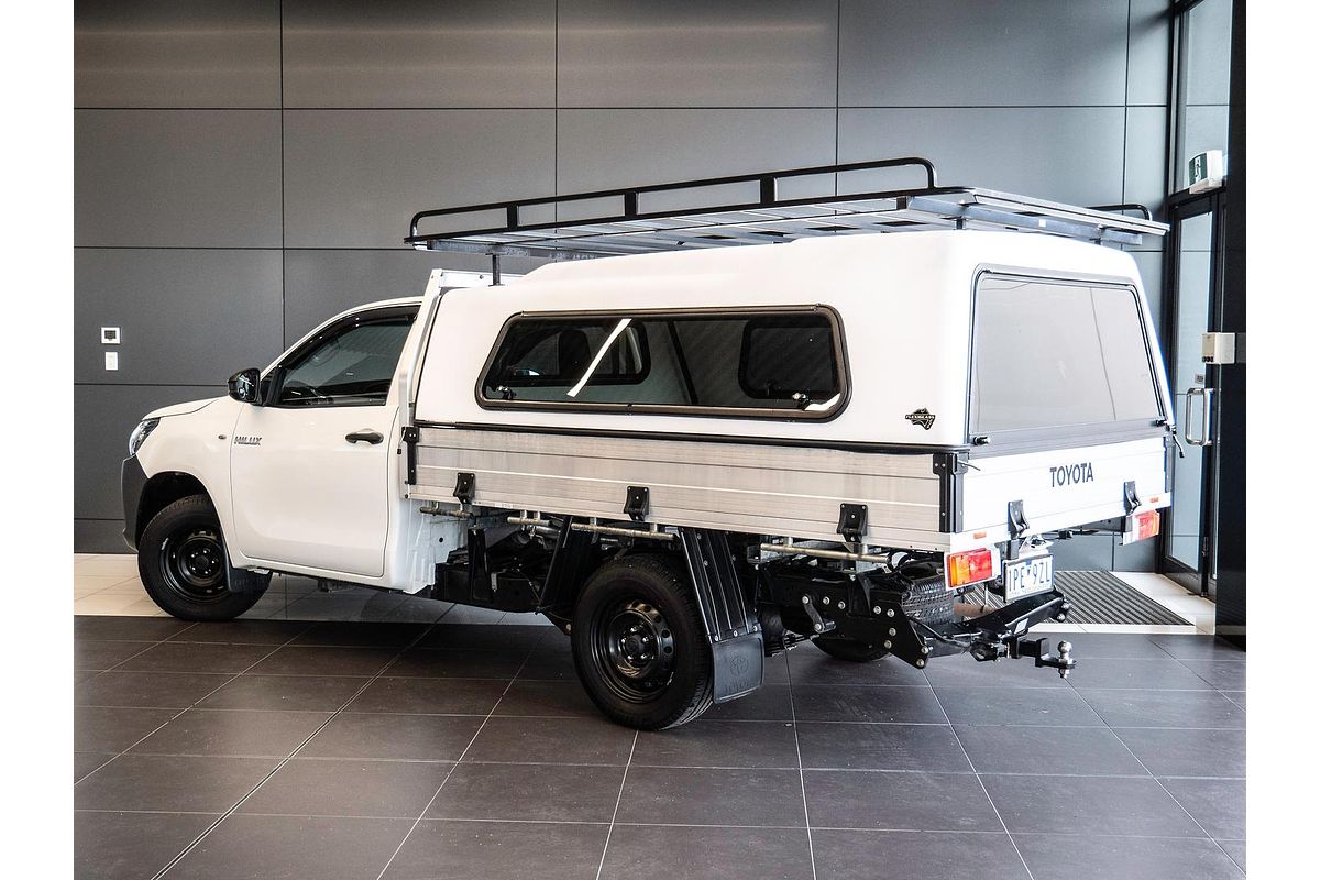 2019 Toyota Hilux Workmate TGN121R Rear Wheel Drive