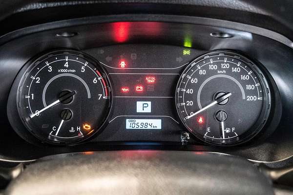 2019 Toyota Hilux Workmate TGN121R Rear Wheel Drive
