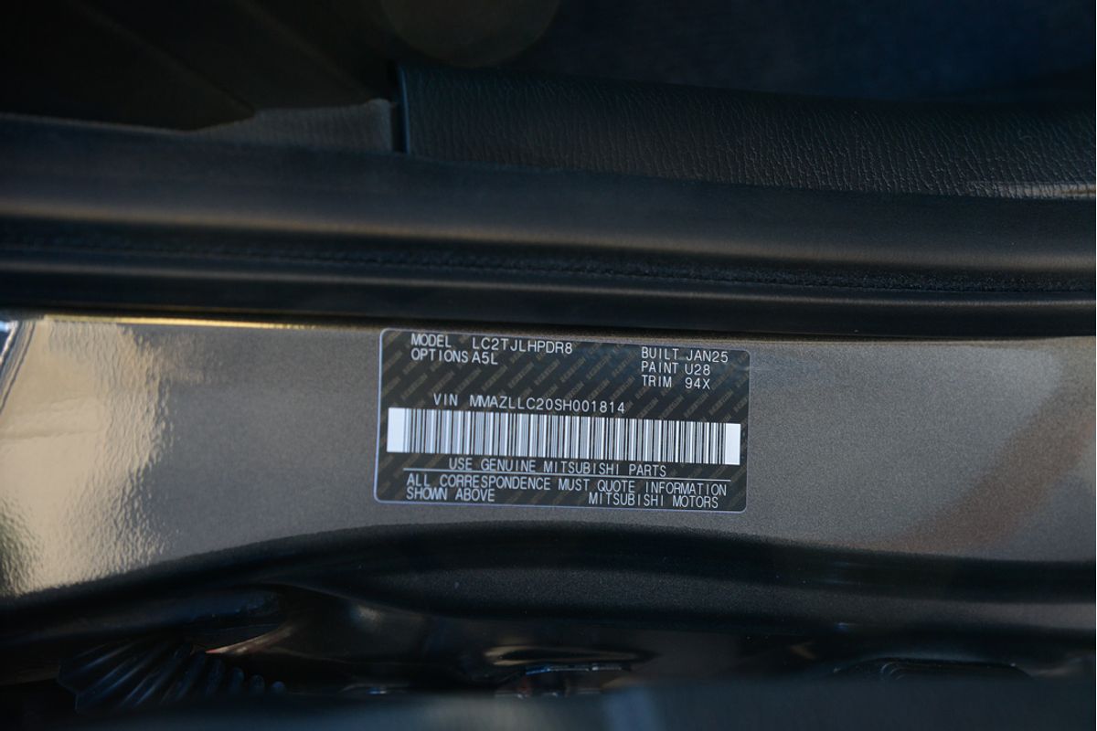 2025 Mitsubishi Triton GLS MV 4X4