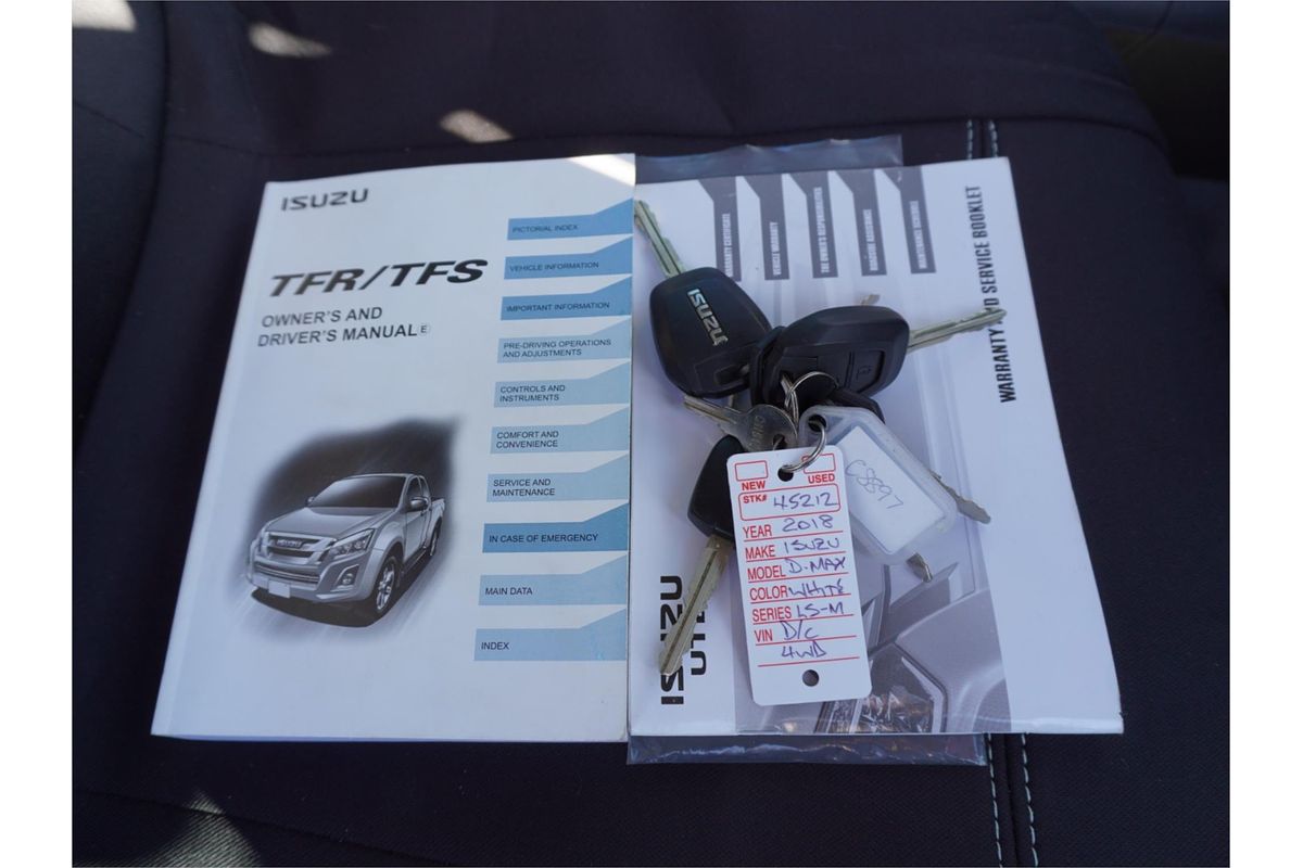 2018 Isuzu D-MAX LS-M 4X4