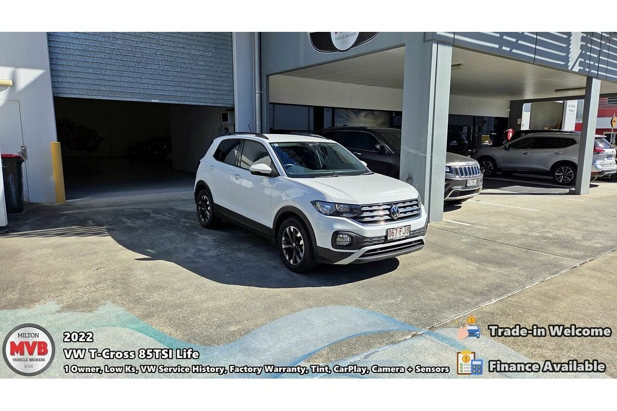 2022 Volkswagen T-Cross 85TSI Life C1 MY23 Update