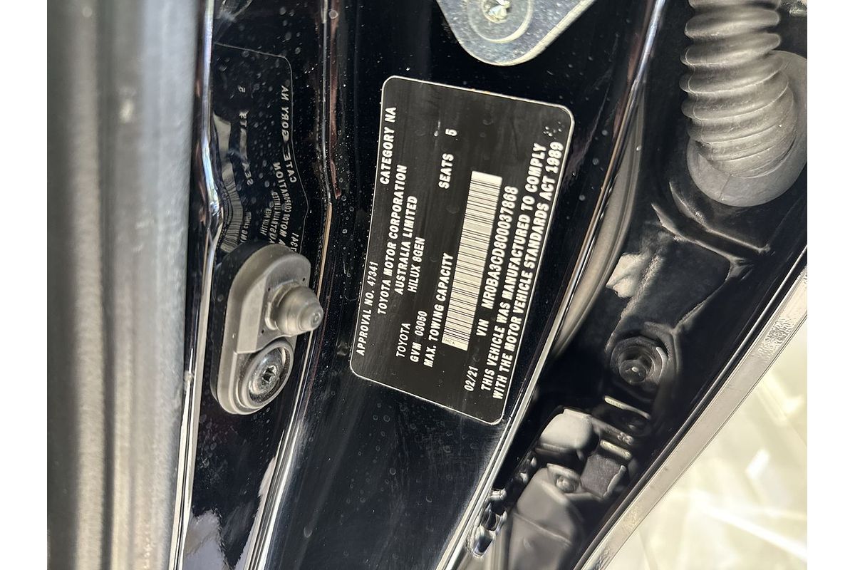 2021 Toyota Hilux SR5 GUN126R 4X4
