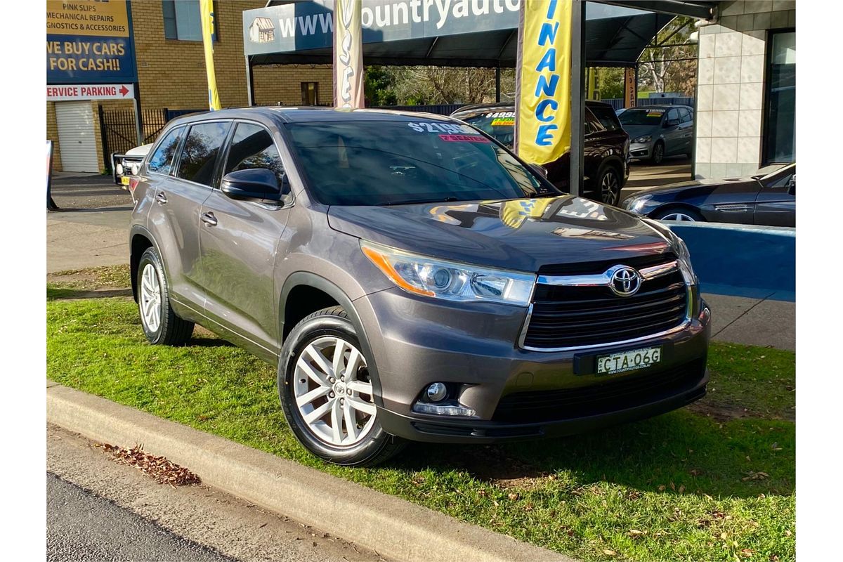 2014 Toyota Kluger GX GSU55R