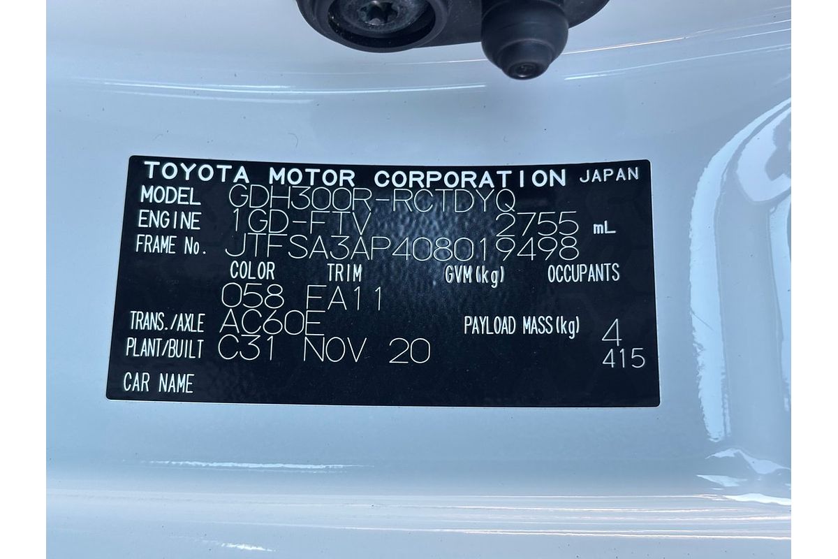 2020 Toyota Hiace