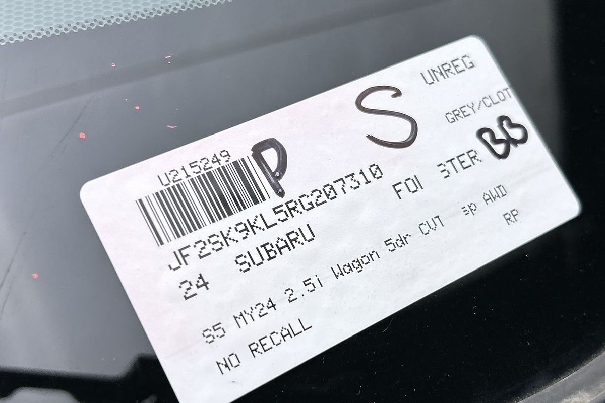 2024 Subaru Forester 2.5i S5