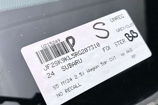 2024 Subaru Forester 2.5i S5