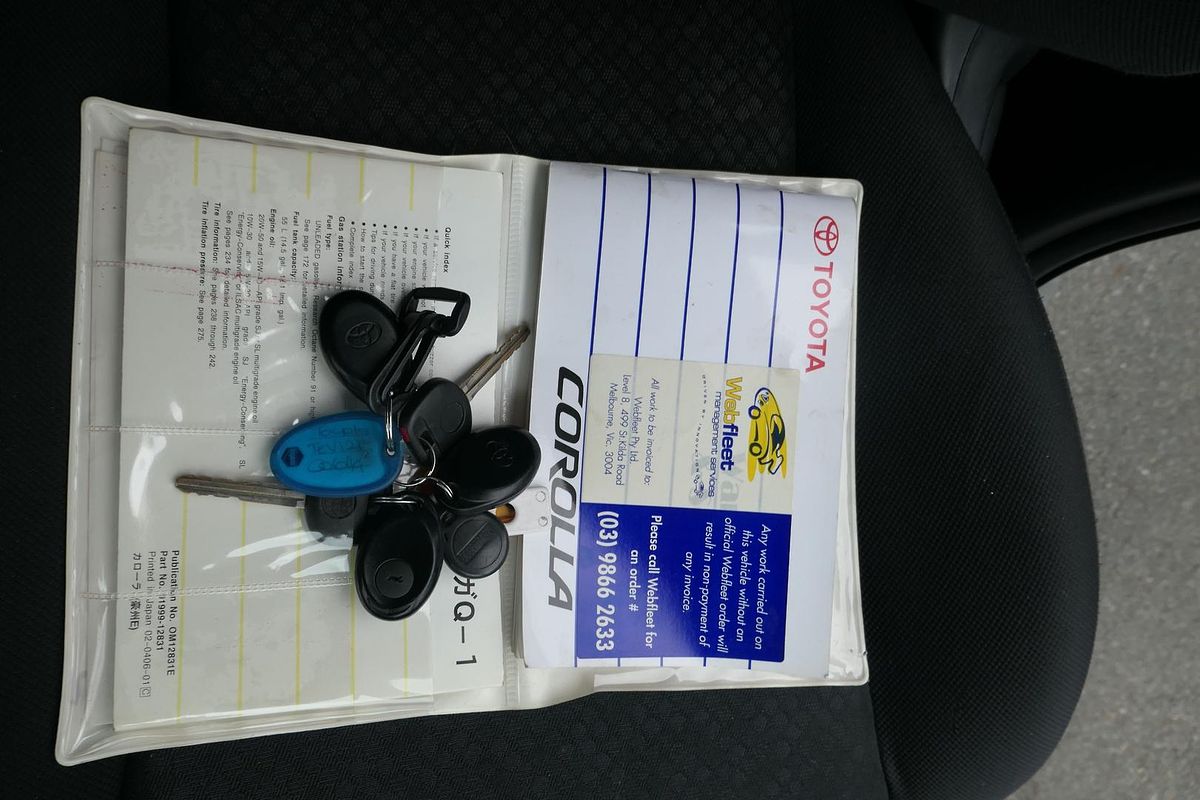 2004 Toyota Corolla Ascent ZZE122R