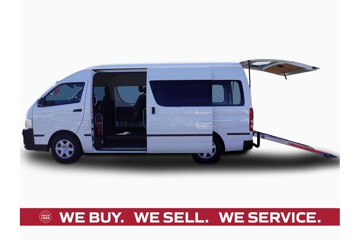 2014 Toyota Hiace COMMUTER KDH223R MY14 ELWB High Roof