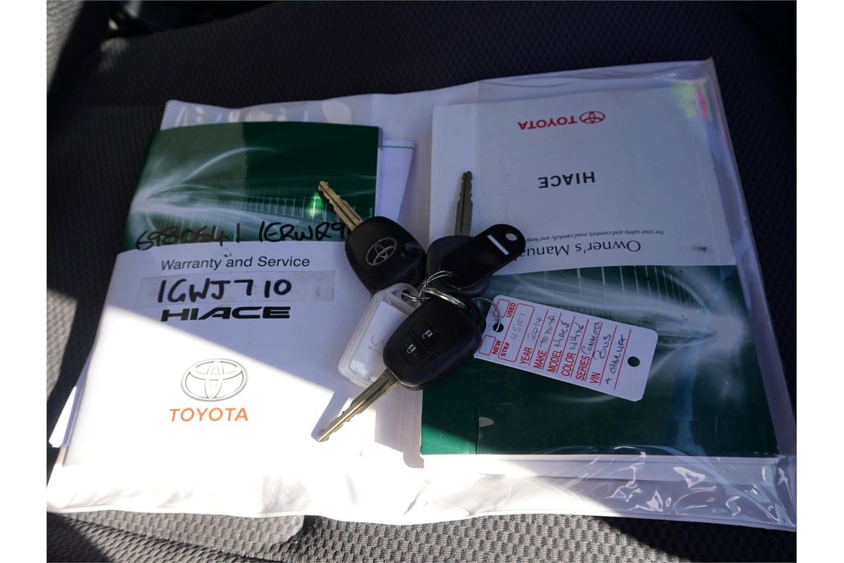 2014 Toyota Hiace Commuter KDH223R
