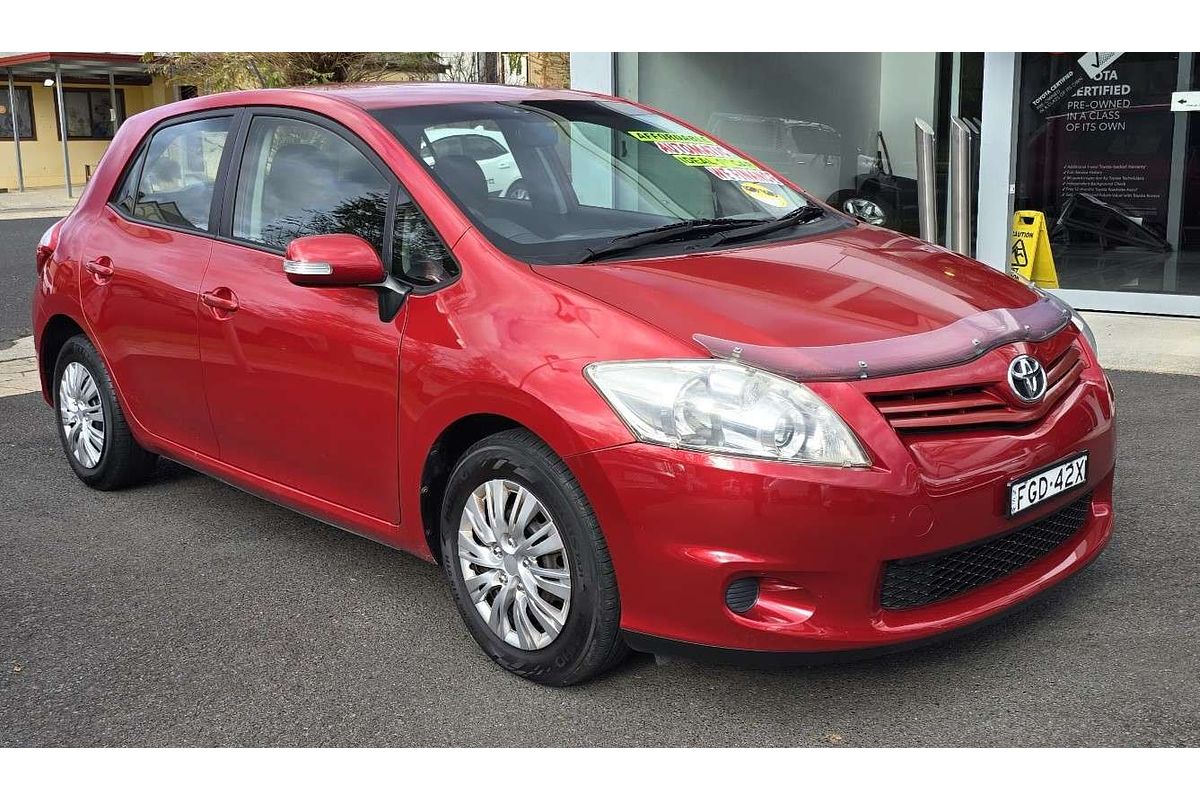 2011 Toyota Corolla Ascent ZRE152R