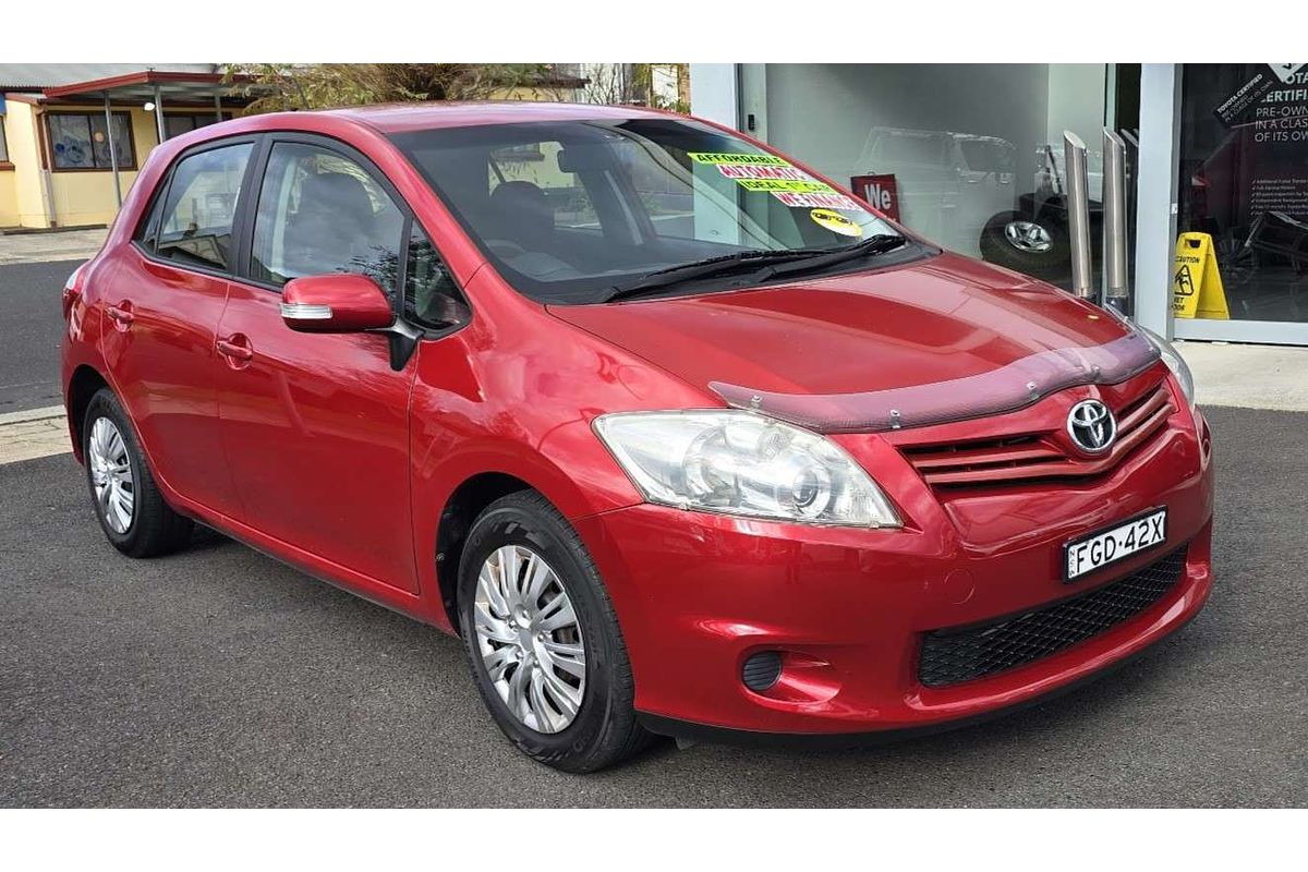 2011 Toyota Corolla Ascent ZRE152R