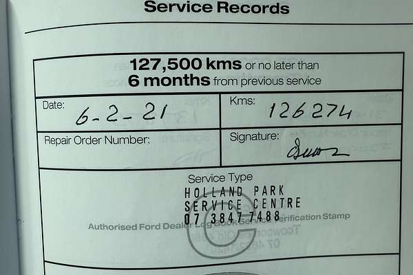 2012 Ford Ranger XL Hi-Rider PX Rear Wheel Drive 2.2L